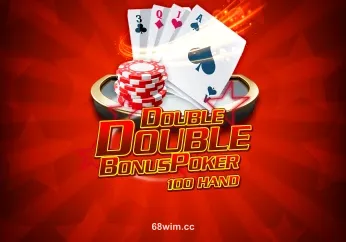 Double Double Bonus Poker 100 Hand - Game từ 68wim
